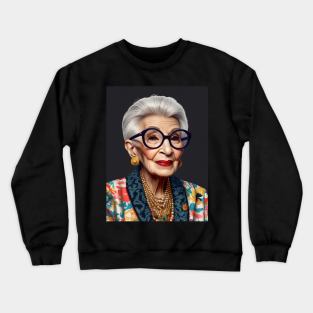 Iris Apfel Crewneck Sweatshirt